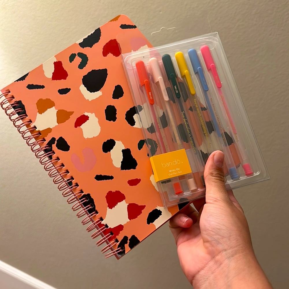 Notebook & Pens